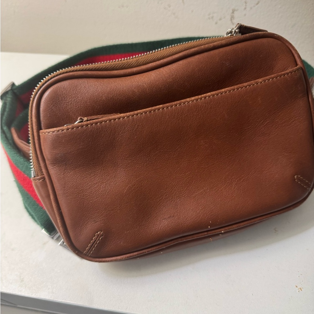Coach/Gucci Leather Belt Bag